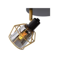 Lucide NILA - Plafondspot - 2xE14 - Zwart