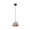 Lucide NINJA Hanglamp-Grijs-1xE27-40W-Beton