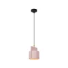 Lucide NINJA Hanglamp-Roze-1xE27-40W-Beton
