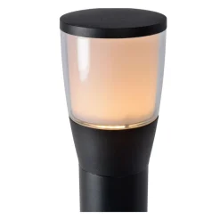 Lucide NINKE - Sokkellamp Buiten - Ø 11 cm - 1xGU10 - IP54 - Zwart Lucide