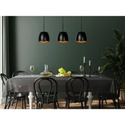 Lucide NOLAN - Hanglamp - 3xE27 - Zwart