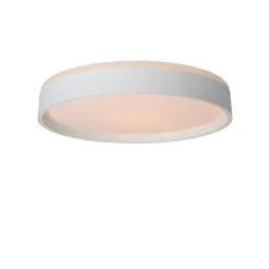 Lucide NURIA - Plafonnière - Ø 40 cm - LED Dimb. - 1x24W 2700K - 3 StepDim - Wit Lucide