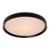 Lucide NURIA - Plafonnière - Ø 50 cm - LED Dimb. - 1x36W 2700K - 3 StepDim - Zwart Lucide