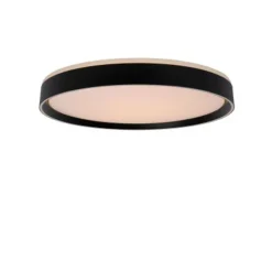 Lucide NURIA - Plafonnière - Ø 50 cm - LED Dimb. - 1x36W 2700K - 3 StepDim - Zwart Lucide