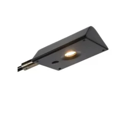 Lucide NUVOLA - Bureaulamp - Ø 20 cm - LED Dimb. - 1x9W 3000K - Zwart Lucide
