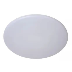 Lucide OLSON - Plafonnière - Ø 29 cm - LED Dimb. - CCT - 1x24W 3000K/6500K - Opaal