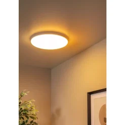 Lucide OLSON - Plafonnière - Ø 35 cm - LED Dimb. - CCT - 1x36W 3000K/6500K - Opaal