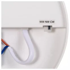 Lucide OLSON - Plafonnière - Ø 35 cm - LED Dimb. - CCT - 1x36W 3000K/6500K - Opaal