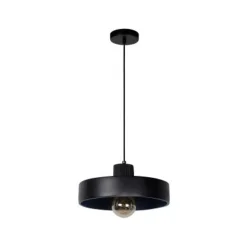 Lucide OPHELIA - Hanglamp - Ø 35 cm - 1xE27 - Zwart