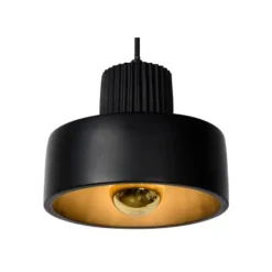 Lucide OPHELIA - Hanglamp - Ø 20 cm - 1xE27 - Zwart