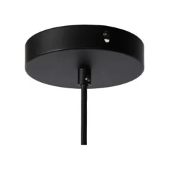 Lucide OPHELIA - Hanglamp - Ø 20 cm - 1xE27 - Zwart