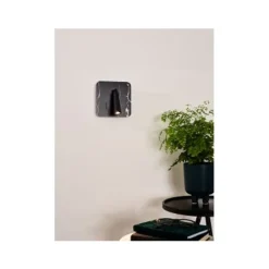 Lucide OREGON - Bedlamp - LED - 1x3W 3000K - Met USB oplaadpunt - Zwart