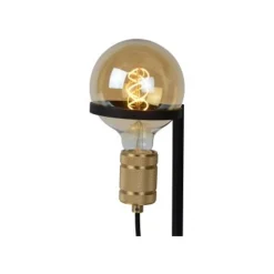 Lucide OTTELIEN - Tafellamp - 1xE27 - Zwart