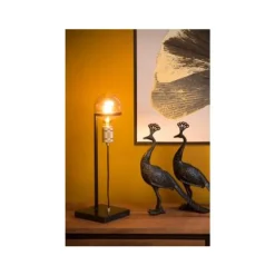 Lucide OTTELIEN - Tafellamp - 1xE27 - Zwart