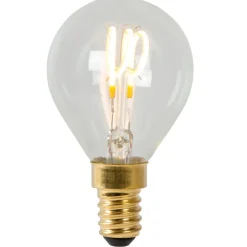 Lucide P45 Fil. lamp-Transp.-LED Dimb.-1xE14-3W-2700K