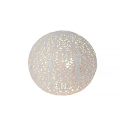 Lucide PAOLO - Tafellamp - Ø 14,5 cm - 1xG9 - Wit