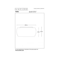 Lucide PEARL - Plafonnière - Ø 40 cm - 5xG9 - Chroom