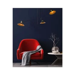 Lucide PEPIJN - Plafonnière - Ø 108 cm - 3xE14 - Zwart