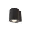 Lucide PERTH Wandlamp Buiten-Zwart-LED-1W-2850K/3150K-4V
