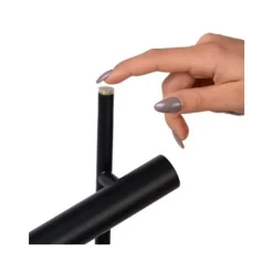 Lucide PHILON - Leeslamp - Ø 23 cm - LED Dimb. - 1x6W 3000K - Zwart Lucide