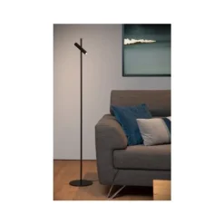 Lucide PHILON - Leeslamp - Ø 23 cm - LED Dimb. - 1x6W 3000K - Zwart Lucide