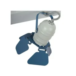 Lucide PICTO - Plafondspot Kinderkamer - 2xGU10 - Blauw