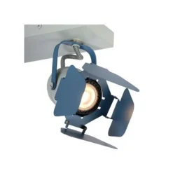 Lucide PICTO - Plafondspot Kinderkamer - 2xGU10 - Blauw
