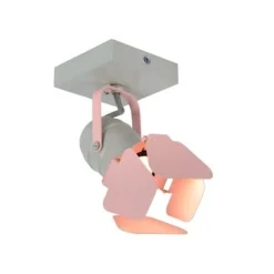 Lucide PICTO - Plafondspot Kinderkamer - 1xGU10 - Roze