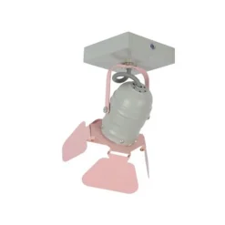 Lucide PICTO - Plafondspot Kinderkamer - 1xGU10 - Roze