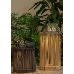 Lucide PINGI Tafellamp Buiten-Taupe-LED Dimb.-3W