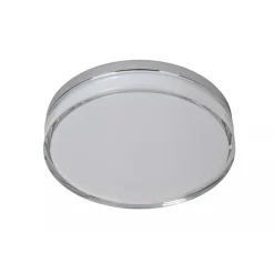 Lucide PLANO - Plafonnière Binnen/Buiten - Ø 28 cm - LED Dimb. - CCT - 1x16W 2700K/4000K - IP44 - Opaal