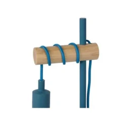 Lucide POLA - Tafellamp Kinderkamer - Ø 15 cm - 1xE27 - Blauw