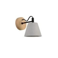 Lucide POSSIO - Wandlamp - 1xE14 - Taupe