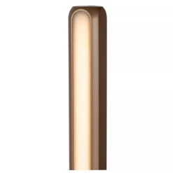 Lucide Premium BRAGA - Vloerlamp - Ø 30 cm - LED Dimb. - CCT - 1x22W 2700K/4000K - Koffie