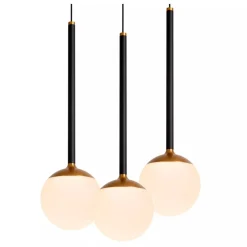 Lucide Premium CALINA - Hanglamp - Ø 69,9 cm - LED Dimb. - 12x7,7W 2700K - Zwart