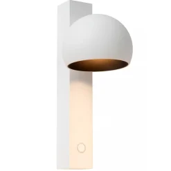 Lucide Premium ESFERA - Wandlamp - LED Dimb. - 1x9W 2700K - Wit