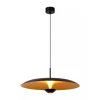 Lucide Premium KENNETH - Hanglamp - Ø 60 cm - LED Dimb. - 1x16W 2700K - Zwart