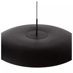 Lucide Premium KENNETH - Hanglamp - Ø 80 cm - LED Dimb. - 1x22W 2700K - Zwart