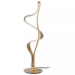 Lucide Premium LAMBADA - Tafellamp - LED Dimb. - 1x19W 2700K - Mat Goud / Messing