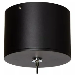 Lucide Premium MARNIK - Hanglamp - Ø 2,5 cm - LED Dimb. - CCT - 1x24W 2700K/4000K - Handbewegingssensor - Zwart