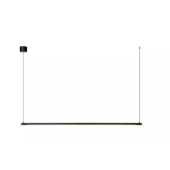 Lucide Premium MARNIK - Hanglamp - Ø 2,5 cm - LED Dimb. - CCT - 1x22W 2700K/4000K - Handbewegingssensor - Zwart