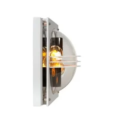 Lucide PRIVAS Wandlamp Buiten-Wit-2xE27-60W-IP44-PVC