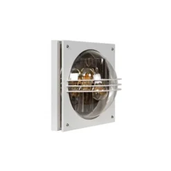 Lucide PRIVAS Wandlamp Buiten-Wit-2xE27-60W-IP44-PVC