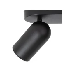 Lucide PUNCH Plafondspot-Zwart-2xGU10-35W-Metaal