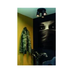 Lucide PUNCH Plafondspot-Zwart-Ø21-3xGU10-35W-Metaal