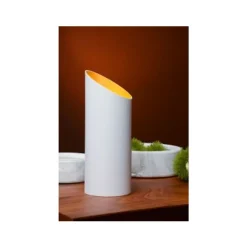 Lucide QUIRIJN - Tafellamp - Ø 9,6 cm - 1xE27 - Wit