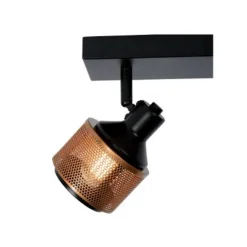 Lucide RAFA - Plafondspot - 2xE14 - Zwart