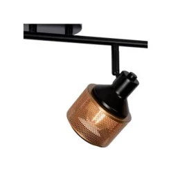 Lucide RAFA - Plafondspot - 4xE14 - Zwart