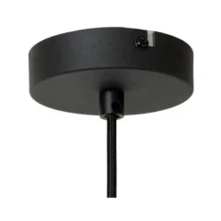 Lucide RAFAL Hanglamp-Grijs-Ø20-1xE27-40W-Vilt