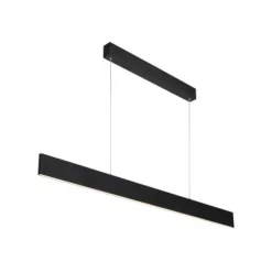 Lucide RAYA LED Hanglamp-Zwart-LED Dimb.-36W-2700K-Metaal